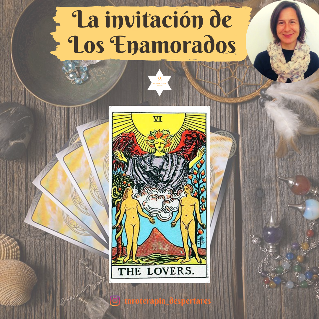 🔮 Invitación de Los Enamorados del tarot - TaroTerapia Despertares