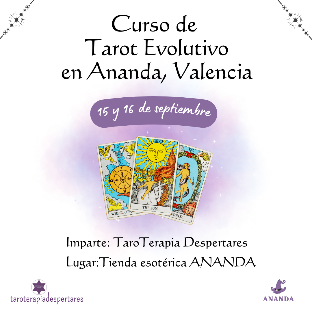 Curso de Tarot Evolutivo en Valencia - TaroTerapia Despertares